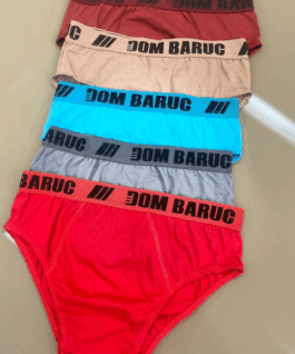 Cueca Slip Adulto Cós Reforçado