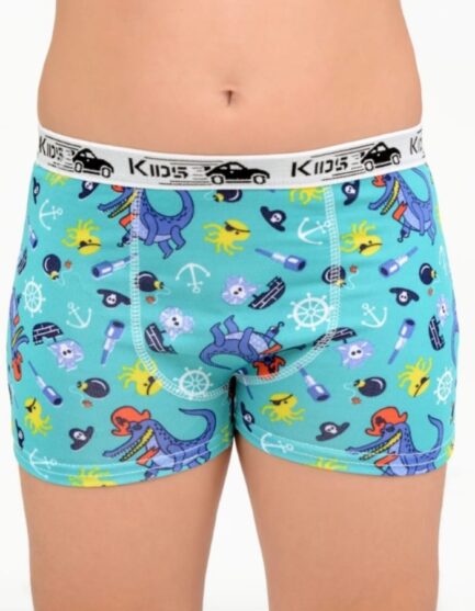 Kit 3 Cueca Infantil Cós Reforçado Poliéster