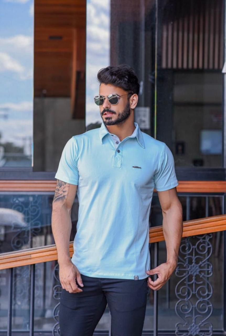 camiseta gola polo