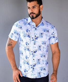 Camisa Manga Curta Florida