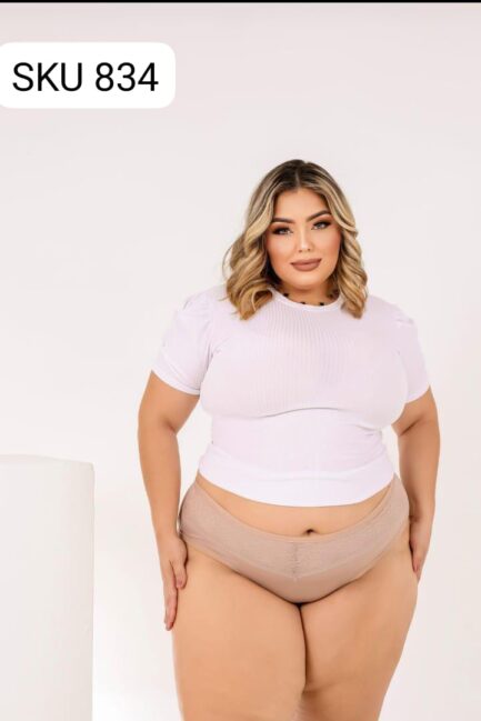 Calçola Plus Size Poliester