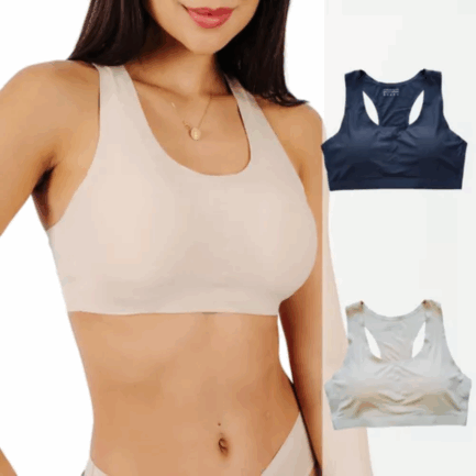 Top Nadador Sem Costura Spandex.