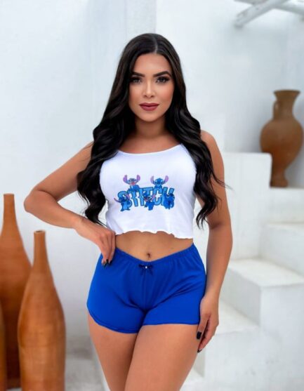 Baby Doll Short Liso