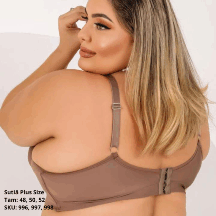 Sutiã Plus Size Reforçado - Imagem 2